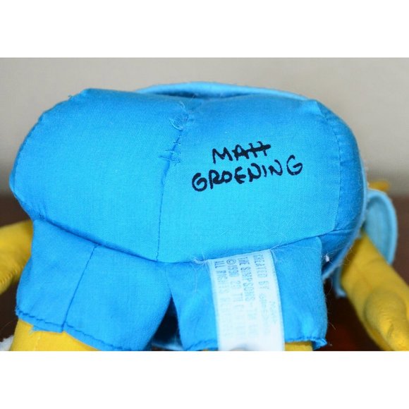 Vintage 1990 The Simpsons Large Bart Simpson Rag Doll 17 inches - Picture 3 of 7